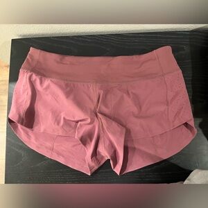 2 PAIR Lululemon Athletica Speed Up Shorts